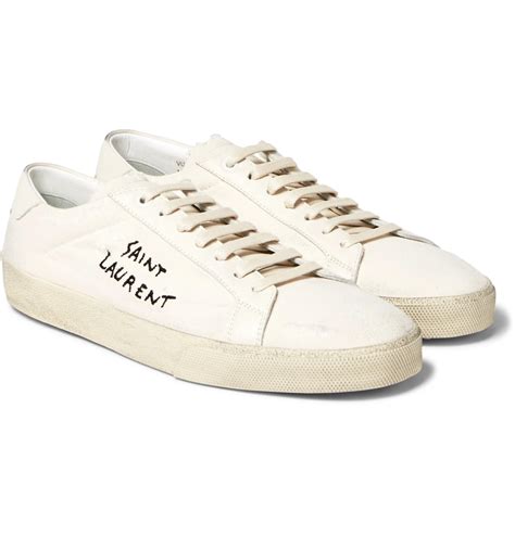 ysl trainers mens|saint laurent white trainers.